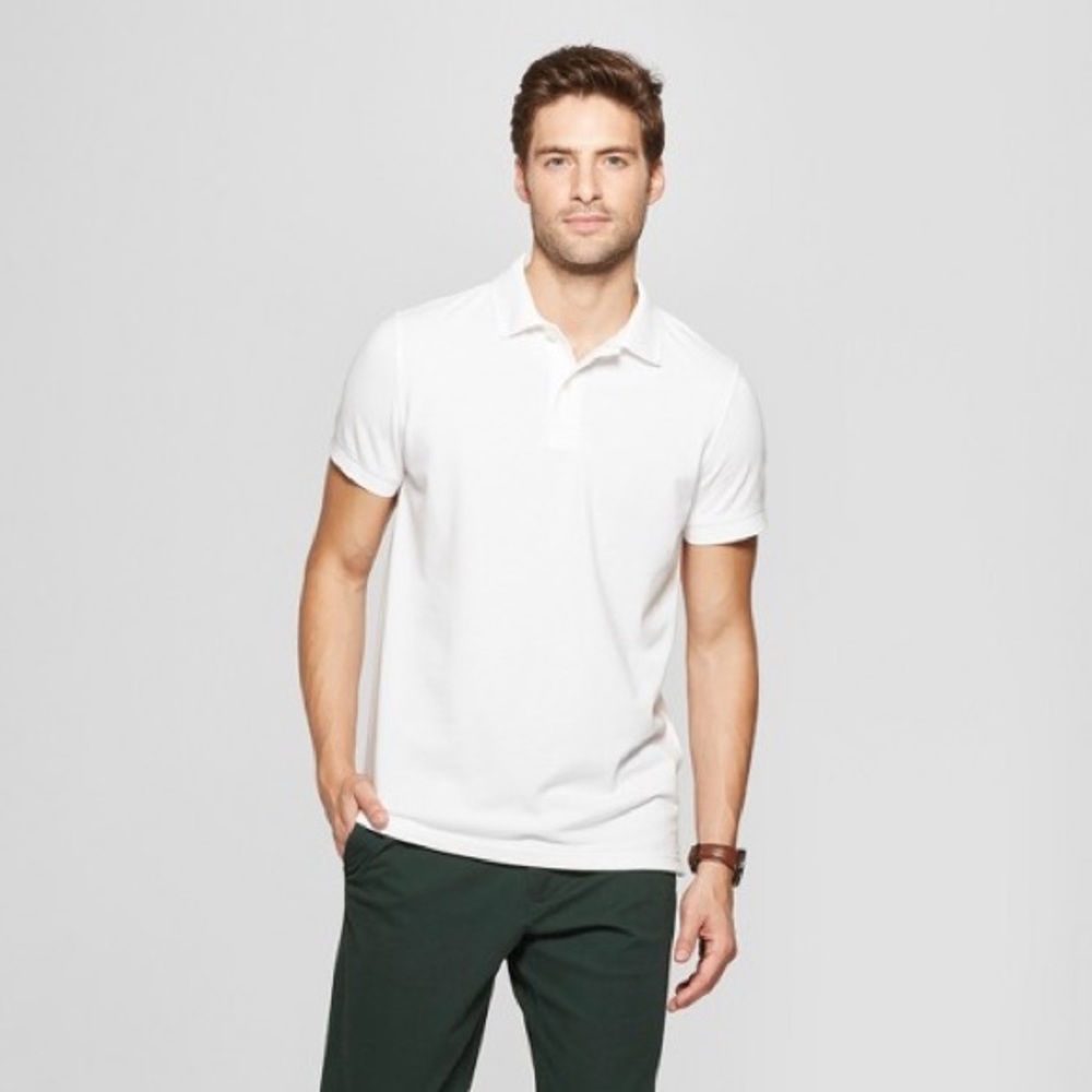 White Goodfellow Loring Polo